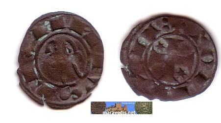 Dinero de Alfonso VIII (Toledo, 1158 – 1214) Alfons10