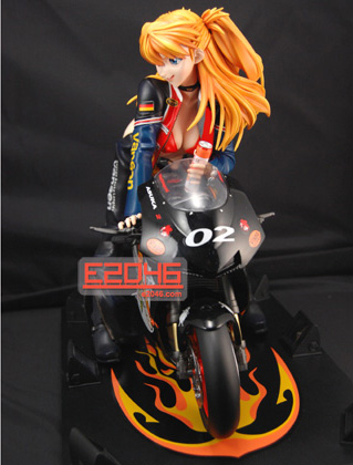 Asuka with Motorcycle "e2046" / Model Resin (News) Asukam10