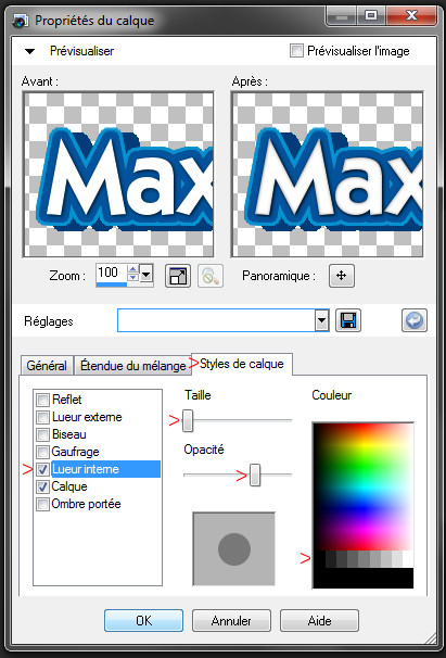 [Apprenti] Paint Shop Pro Photo X2 - Un effet Sims 3 pour votre texte Etape115