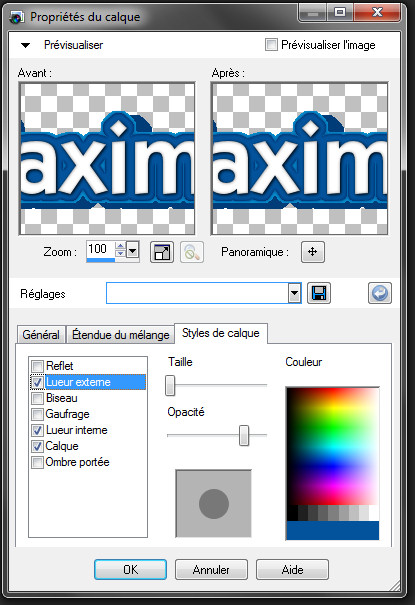 [Apprenti] Paint Shop Pro Photo X2 - Un effet Sims 3 pour votre texte Etape116