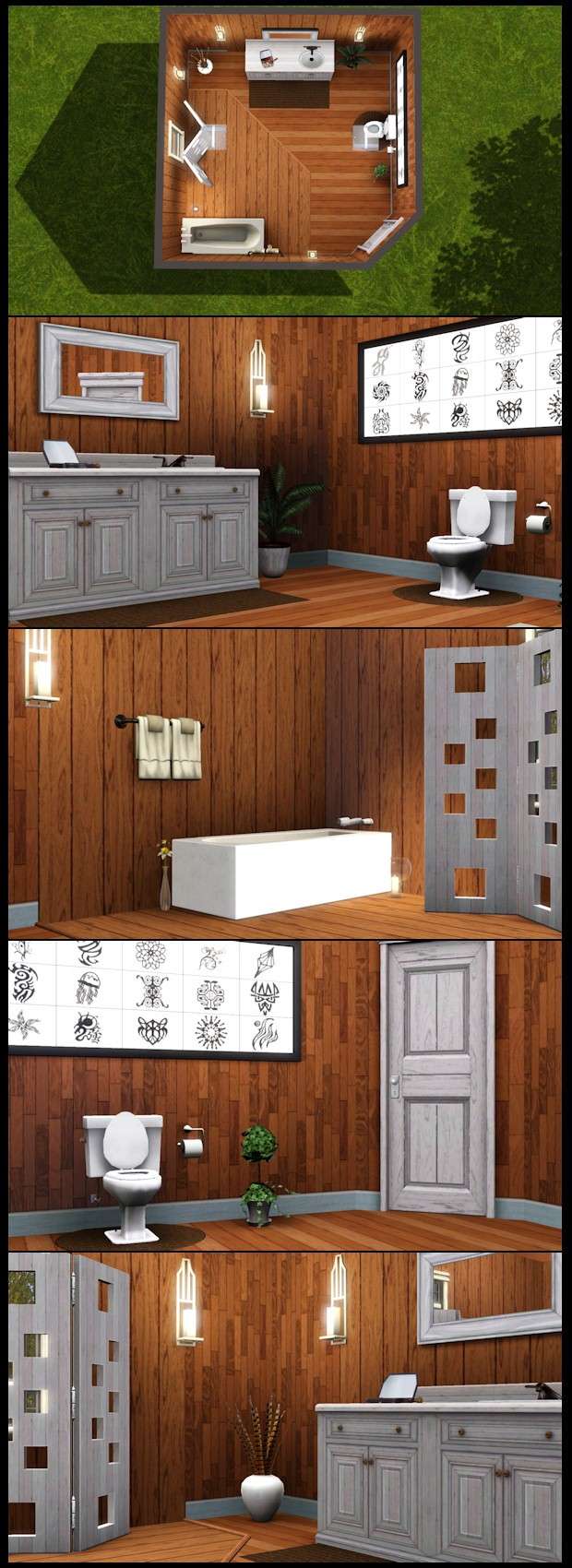 Atelier déco Sims 3  - Page 3 Salled10