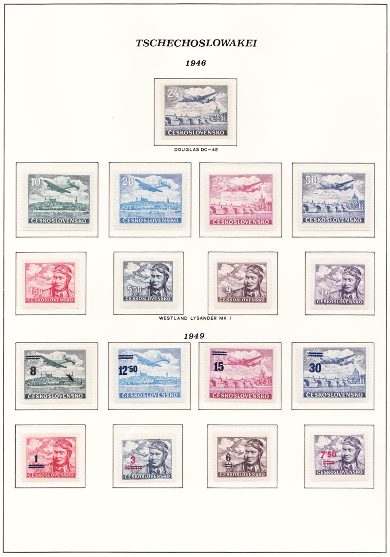 schweiz - kawa's Luftpostsammlung - Seite 5 Blatt-13