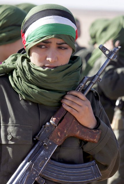 Les Polisario Girls défient le Maroc 20080519