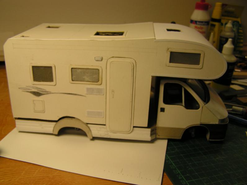 Wohnmobil FIAT Ducato M 1:20 - Fertig 67k10