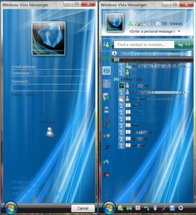 Yeni 4 Vista MSN Messenger Skins For 8.xx 61111310