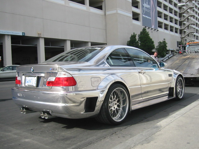 Sper Modifiye Chrome BMW M3 Sema1410