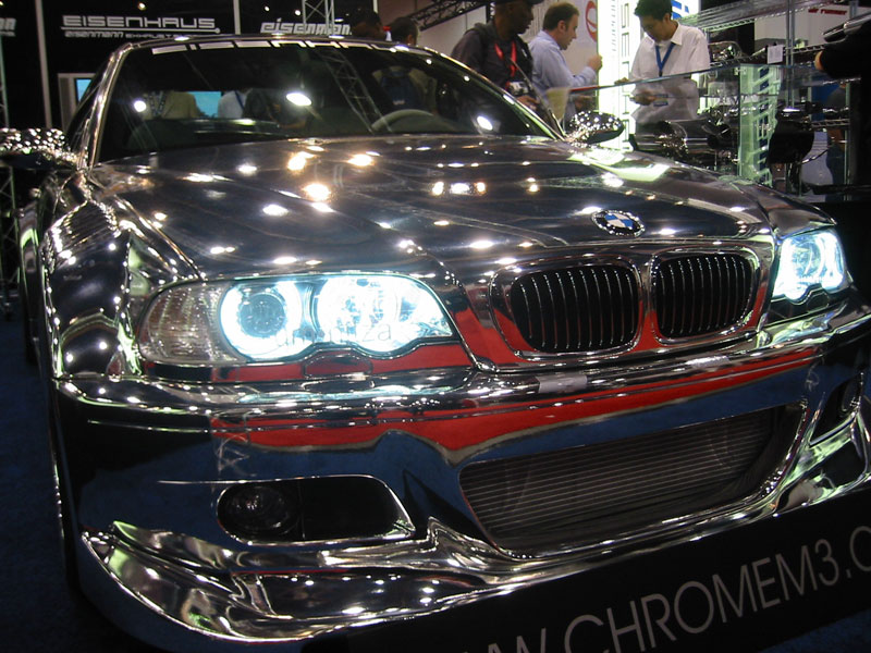 Sper Modifiye Chrome BMW M3 Sema210
