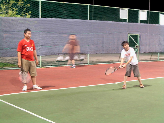 Gambar Aktiviti Volleyball dan Tennis 03rd July 2008 Dscn2329