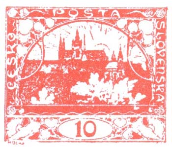 Die Briefmarkengalerie tschechischer und slowakischer Graphik-Kunst Logoar12