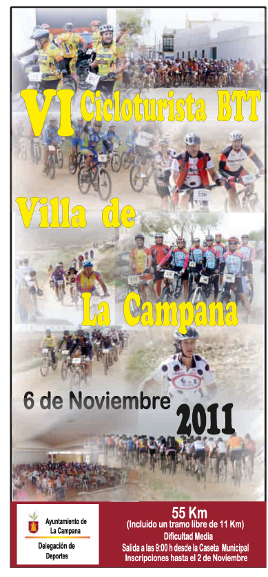 VI CICLOTURISTA BTT VILLA DE LA CAMPANA 06-11-11 Cartel13