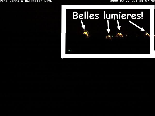 Lumieres exellente Webcam11