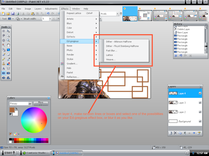 [10 Steps] Paint.net Tutorials - Gaming like sigs [Without Plug-ins] Step710