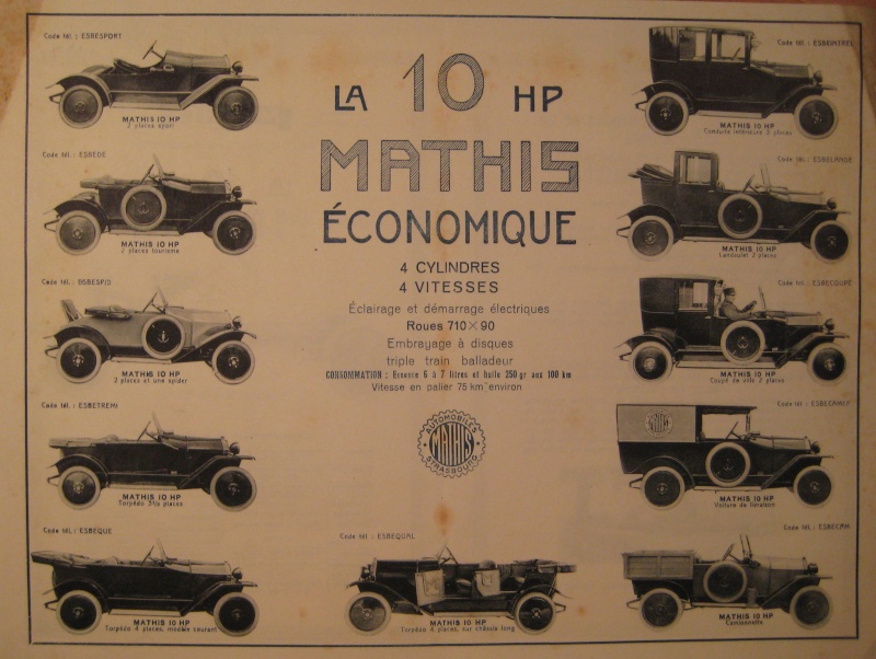 mathis - MATHIS cyclecar Mathis13