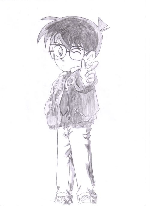 Another Anime drawings Conan13