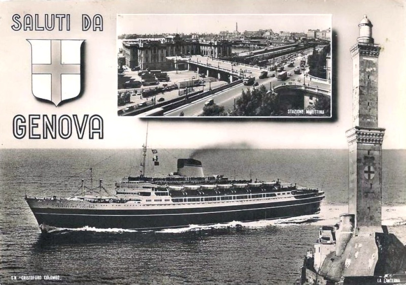 'Cristoforo Colombo' - Italia nav. - 1953 049ner10