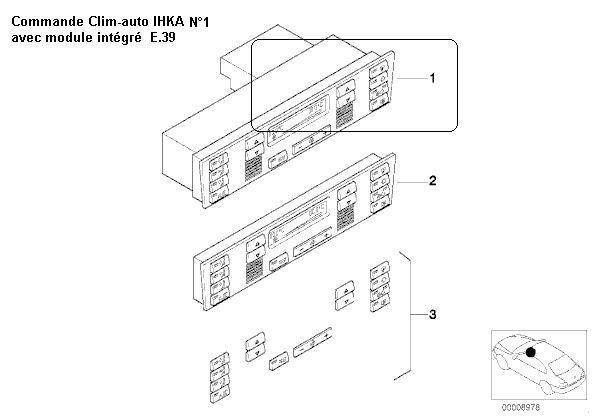 [ BMW E39 520 D an 2001 ] Probleme ventilation et clim 64_com11