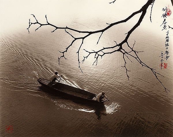 Ảnh Chụp Trông như Tranh Thủy Mặc - Nhiếp ảnh gia ĐƠN HỒNG OAI Boat-s10