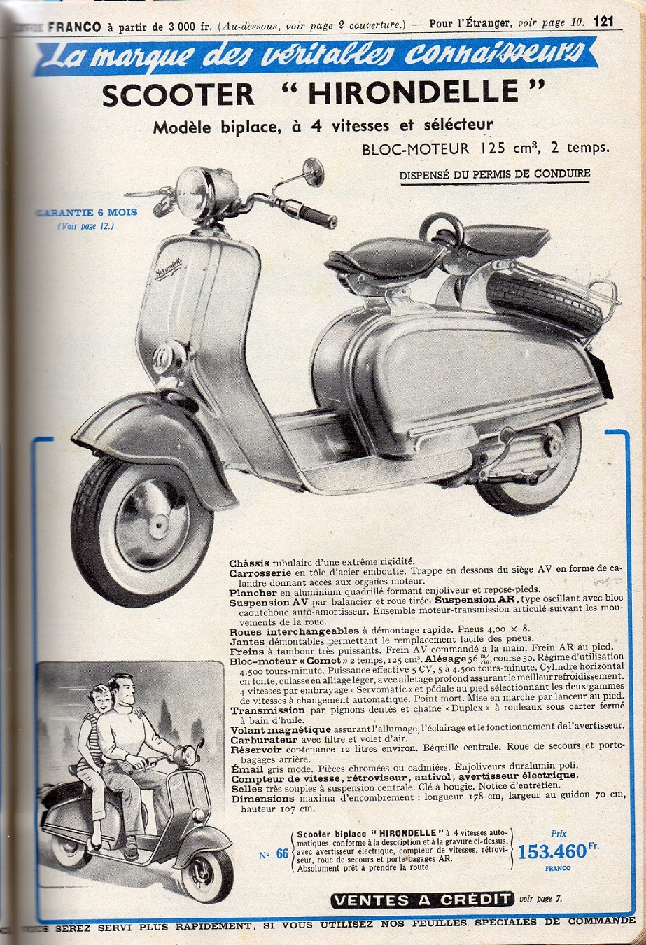 catalogue MANUFRANCE 1956 . Mot_ca14