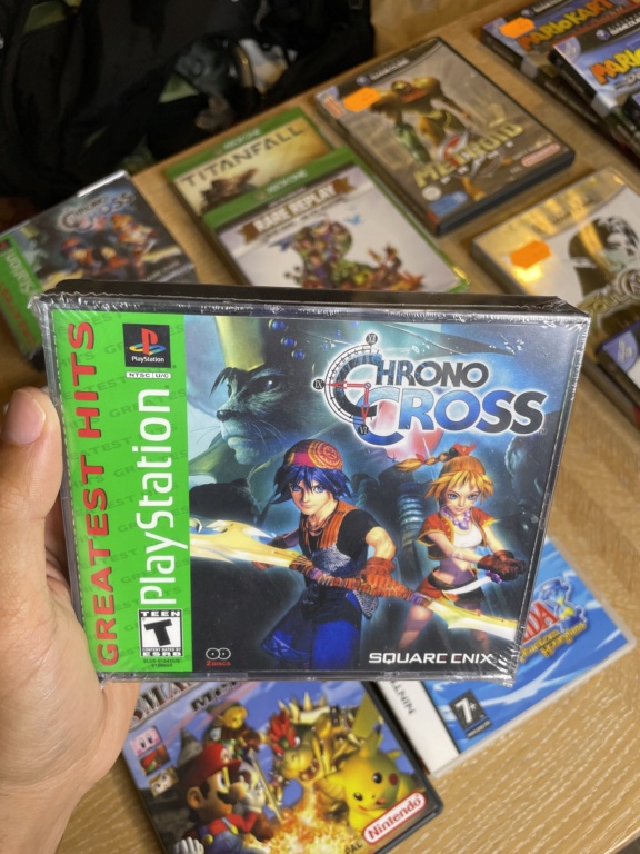 [ECH/RECH] j’échange jeux GameCube, Chrono Trigger DS sous Blister, Chrono Cross Ps1 Blister 2fbba710