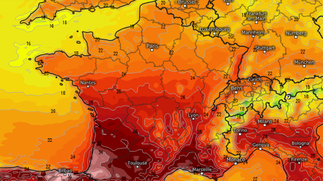 Météo France prévoit une montée « vertigineuse » des températures la semaine prochaine D513dc11