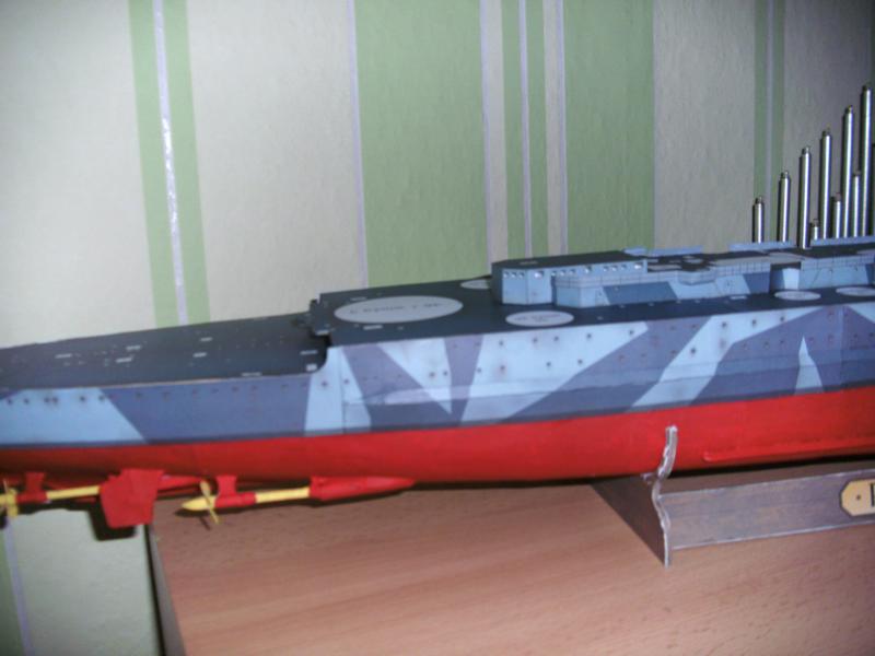 Schlachtschiff WK2 ROMA von GPM in 1:200 Bild0826