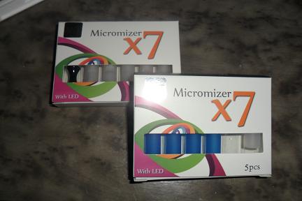 retour sur les Micromizer x7 Microm10