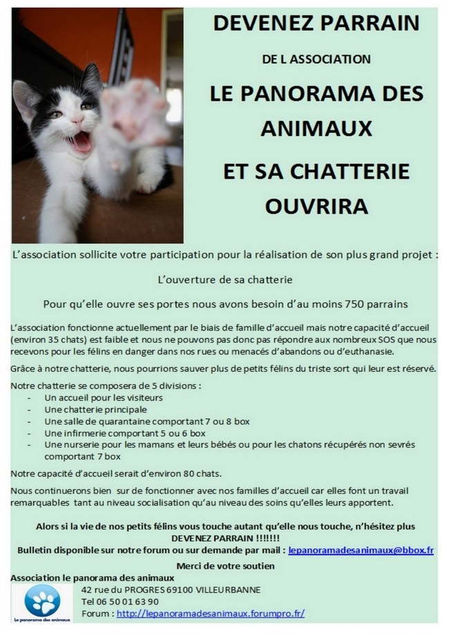 Association le panorama des animaux Affich11