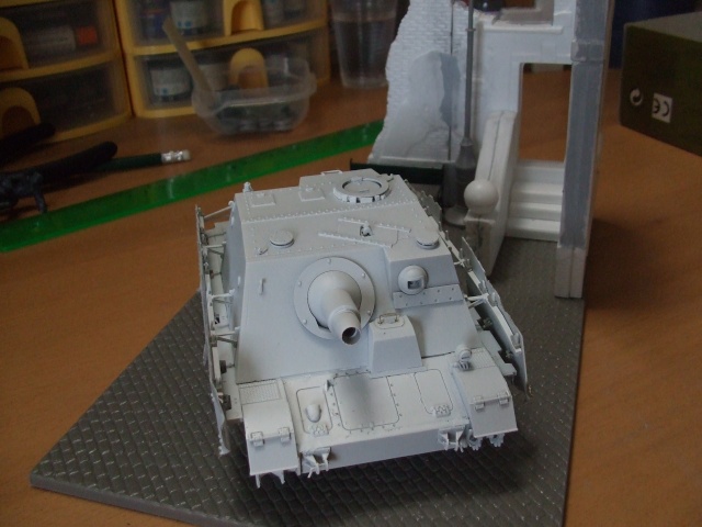 sturmpanzer4"brummbar,late sd.kfz166 1/35 Dscf1433