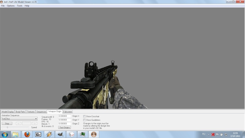 Awesome COD6 MW2 M4A1 ImBrokeRU's Animations V2 (MW2 and TF 141 hands) ( Plain , Red dot , ACOG , EOTECH ) 12310