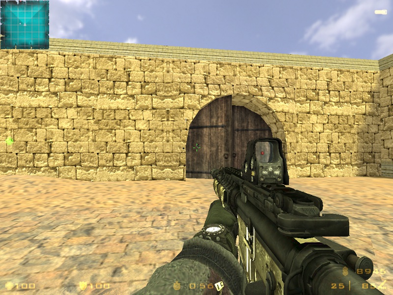 Awesome COD6 MW2 M4A1 ImBrokeRU's Animations V2 (MW2 and TF 141 hands) ( Plain , Red dot , ACOG , EOTECH ) 212