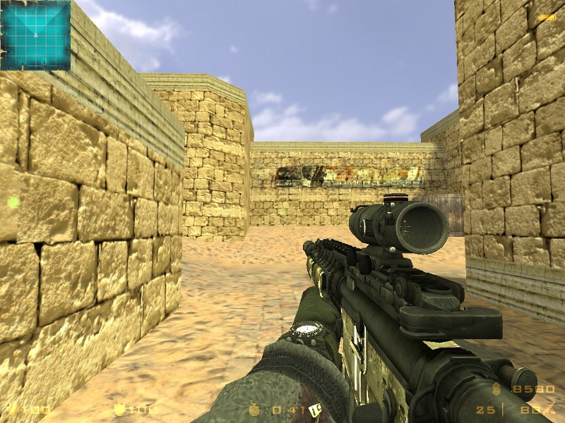 Awesome COD6 MW2 M4A1 ImBrokeRU's Animations V2 (MW2 and TF 141 hands) ( Plain , Red dot , ACOG , EOTECH ) 213