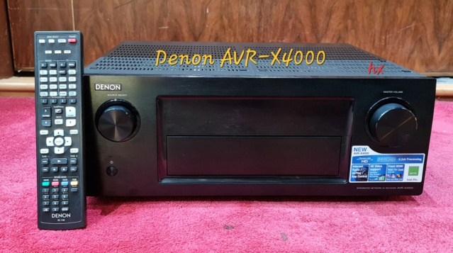 Used Denon AVR-X4000 AV Receiver  20220310