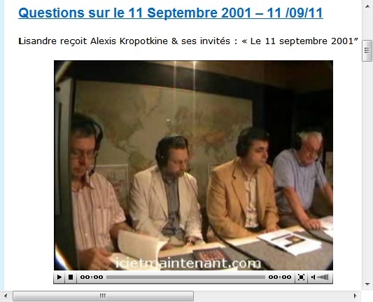 11 Septembre – Débat Meyssan / Dasquié / Riché sur Sud Radio 2011-011