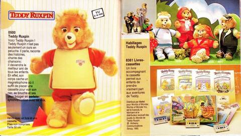 teddy ruxpin francais