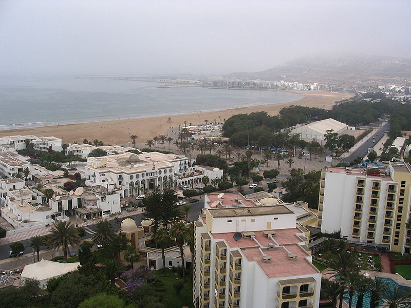 AGADIR, TRAGÉDIES HISTOIRES INCIDENTS  ANECDOTES TREMBLEMENT DE TERRE, ET RECONSTRUCTION DE LA VILLE. 800px-11