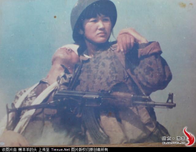 The first camouflage of the PLA army in 1980S 12931910