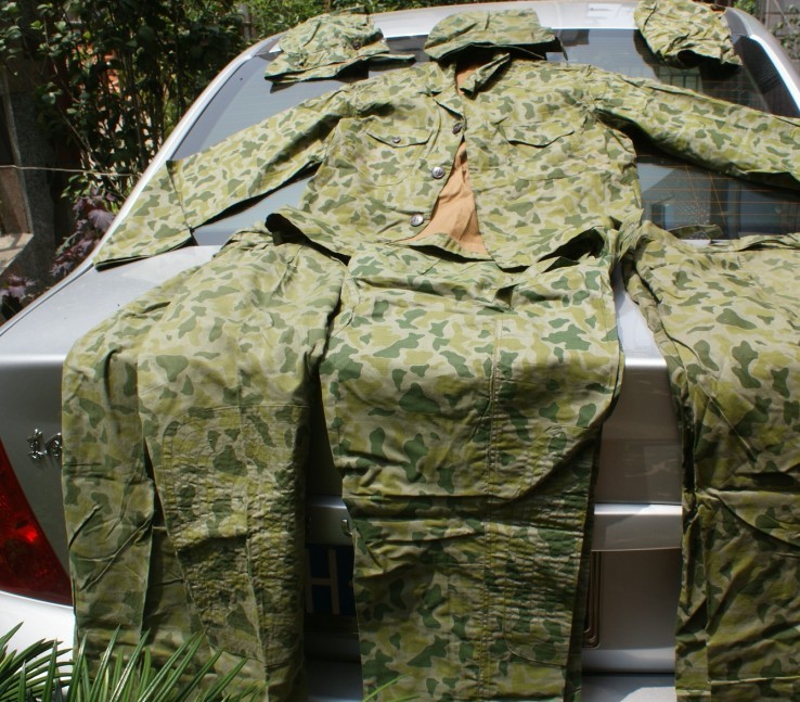 The first camouflage of the PLA army in 1980S Ea10