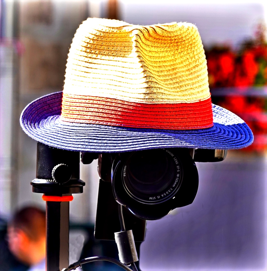 bin vla...la photo d'un chapeau-té un jour d'été  Okrvt221