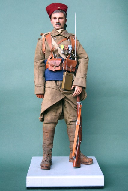 Sergent 2ème Zouave Verdun 1917 cote 344 Figuri28