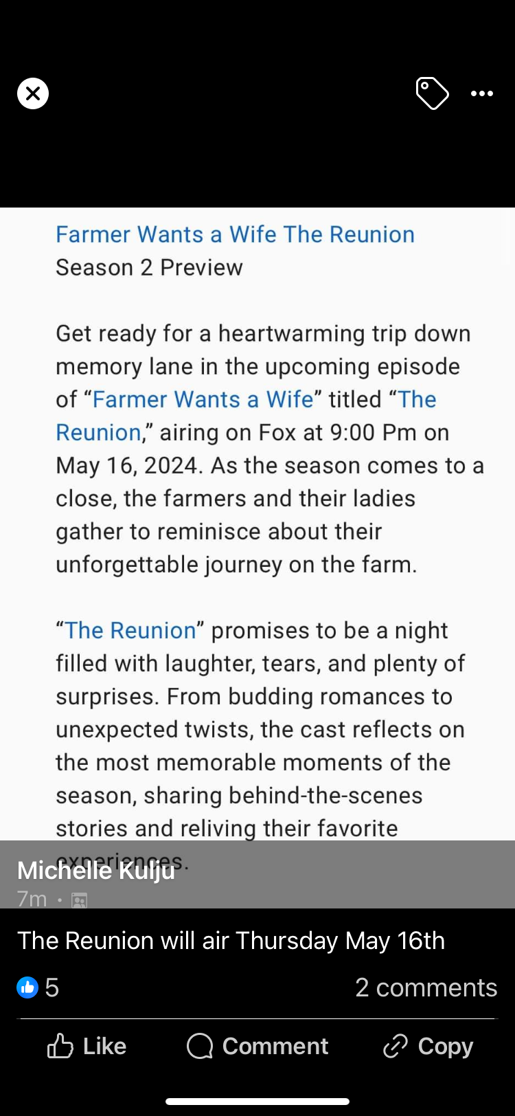 Farmer Wants a Wife - U.S.A - Season 2 - Discussion - *Sleuthing Spoilers* - Page 2 Img_2011