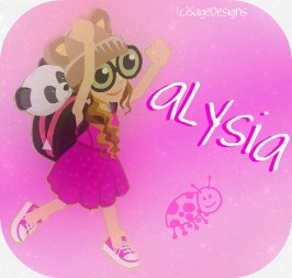 Some stuff i made xD Alysia10