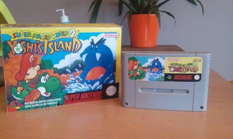 Rénovation cartouche Yoshi's Island Super NES
