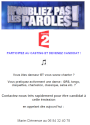 Casting candidats "N'oubliez pas les paroles" sur France 2: spéciale danse! Sans_t10