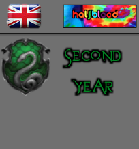 British - Halfblood - Slytherin Second Year