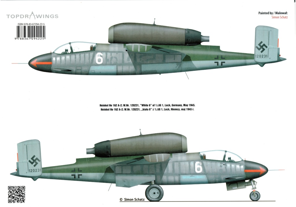 ( GB Jicéhem) [REVELL] Heinkel He 162 A-2 " Salamander " 1/32 - Page 4 He162a10