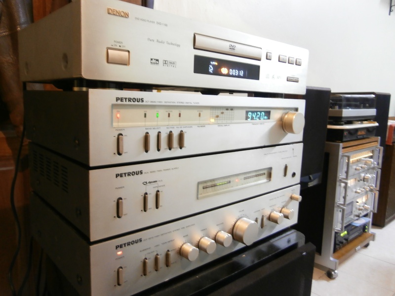 hifi amplifier set PETROUS dca 9550/dcp9510 P9101312