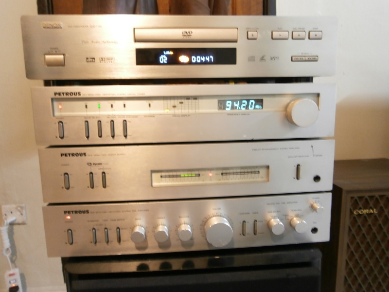 hifi amplifier set PETROUS dca 9550/dcp9510 P9101313