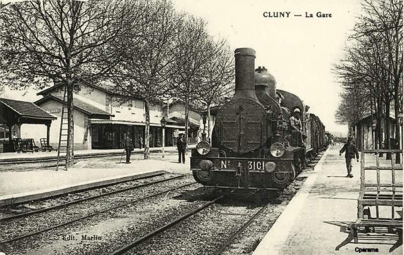 Locomotives 031 du PLM Cluny12