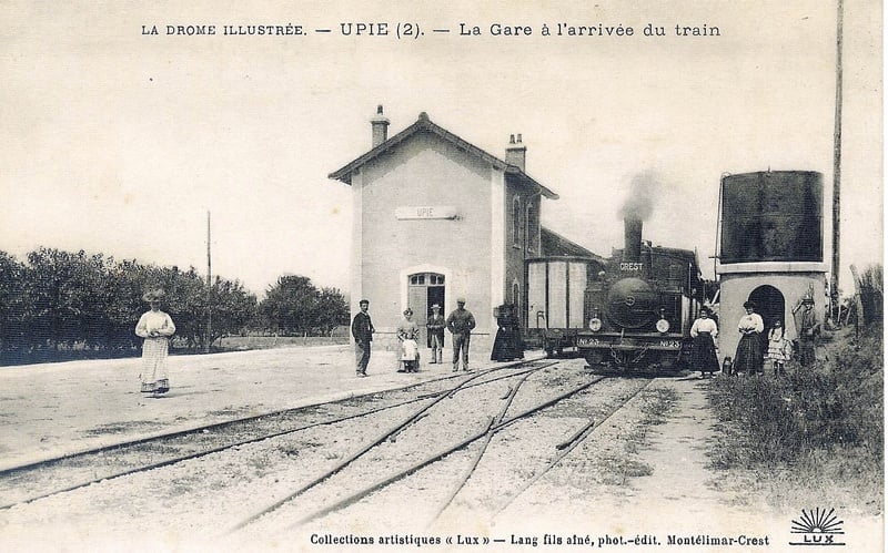 Gares de la Drôme Upie12