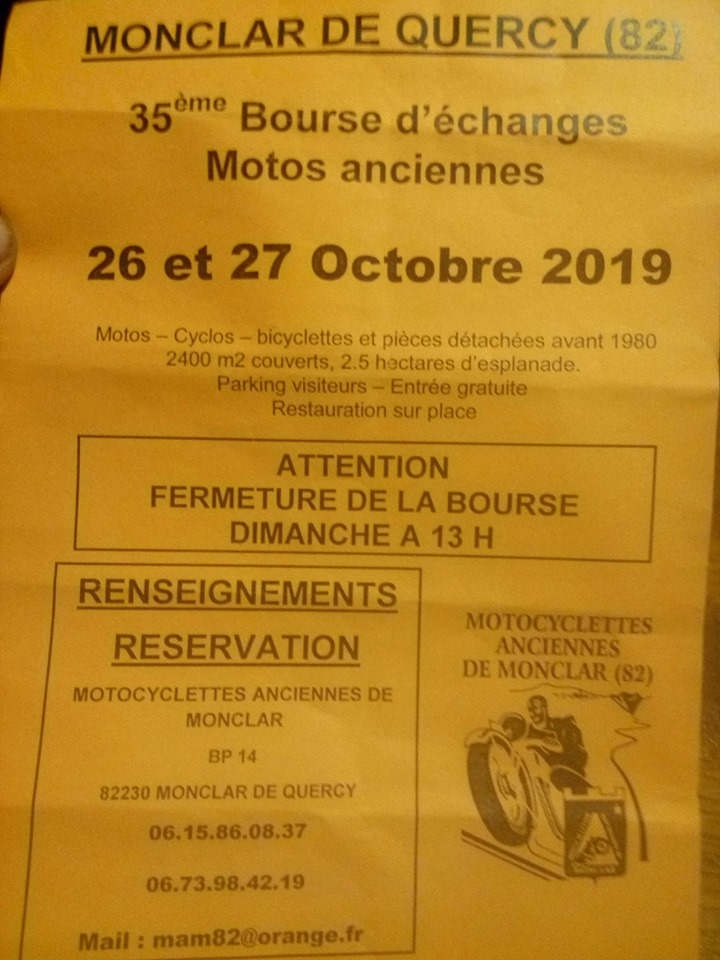 Bourse de Monclar-de-Quercy 26 et 27 Octobre 2019 Moncla10